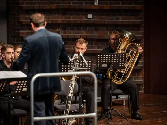 Concert of the AMKL Wind Orchestra, conductor - Piotr Bugaj
