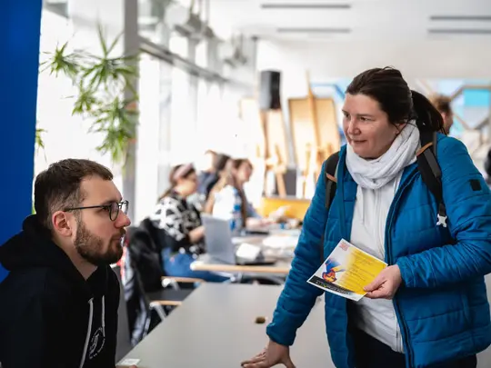 Stoisko Samorządu Student&oacute;w