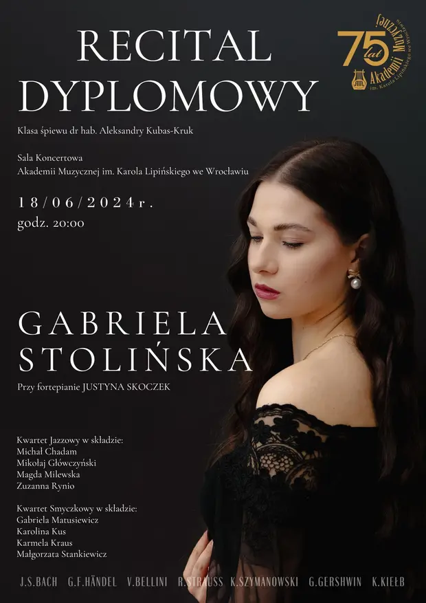 Recital dyplomowy Gabriela Stolińska