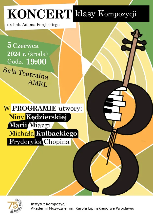 Koncert Klasy Kompozycji dr. hab. Adama Porębskiego
