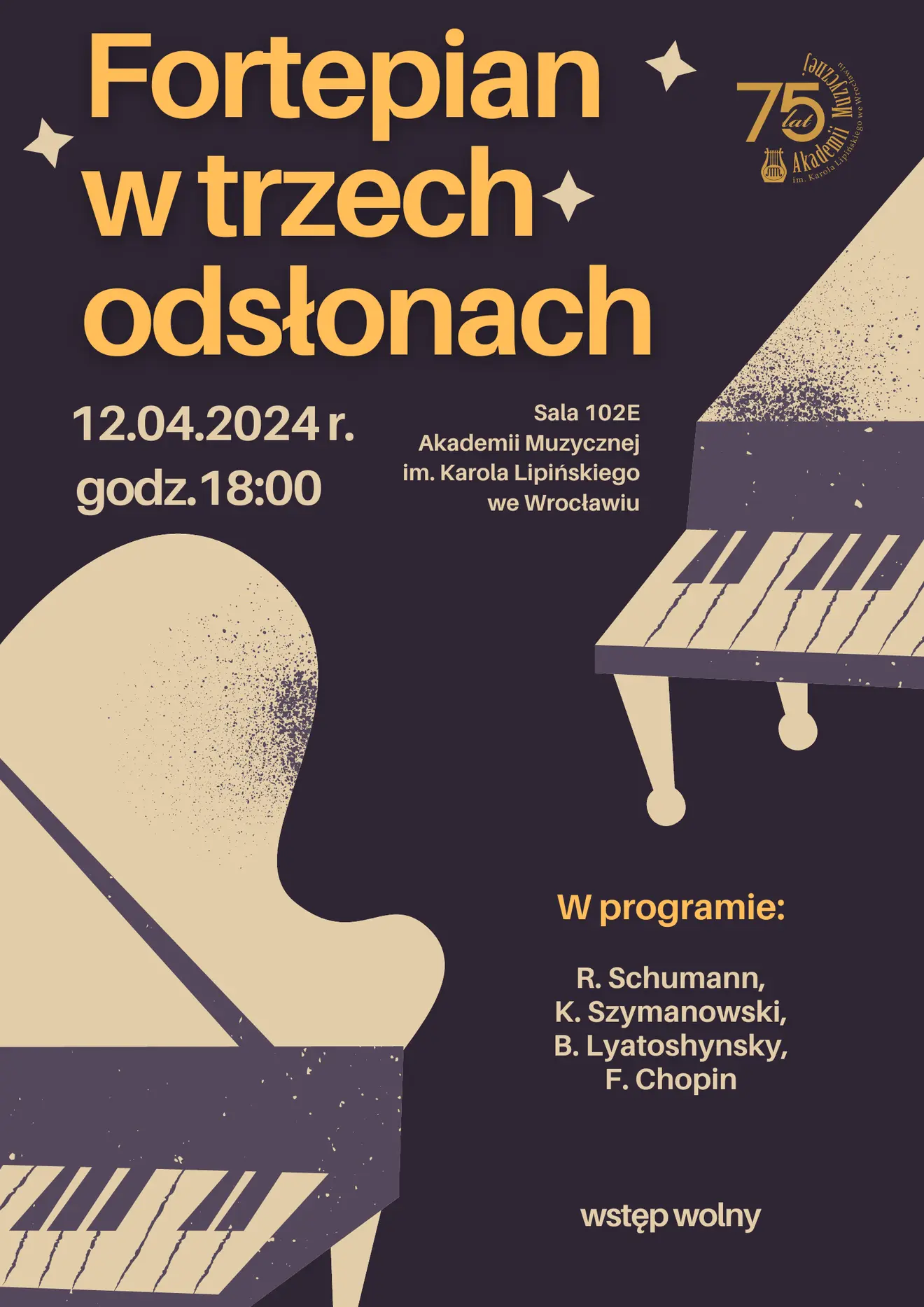 Purple Beige Illustrative Christmas Concert Poster.png