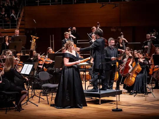 Joanna Zawartko, Maestro Bassem Akiki, Mariusz Godlewski, Academic Symphony Orchestra