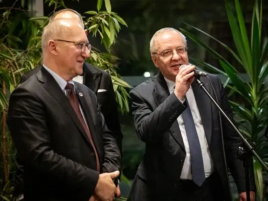 JM Rektor UWr prof. PhD hab. Robert Olkiewicz, JM Rektor PWr prof. PhD hab. Arkadiusz W&oacute;js