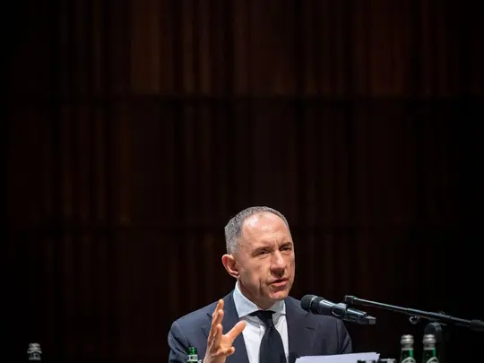 Prof. PhD Hab. Krystian Kiełb, Candidate for Rector of the Karol Lipiński Academy of Music in Wrocław for the 2024-2028 term, during his election speech