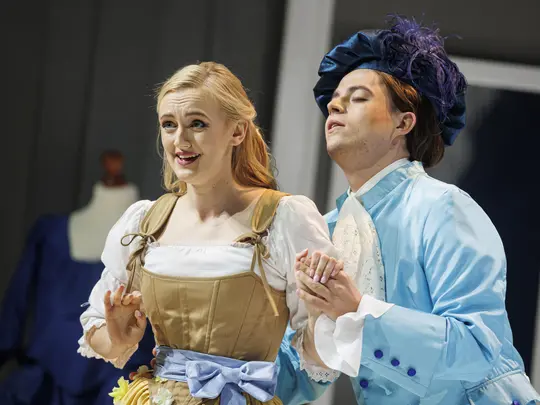 Magdalena J&oacute;zef&oacute;w (Zuzanna), Paweł Szlachta (Cherubin)