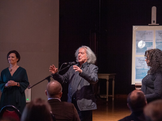 Kierownik Katedry Dyrygentury Ch&oacute;ralnej prof. dr hab. Jolanta Szybalska-Matczak, Dyrektor Instytutu Dyrygentury prof. dr hab. Marek Pijarowski, Prorektor ds. artystycznych i naukowych dr hab. Julita Przybylska-Nowak, prof. AMKL