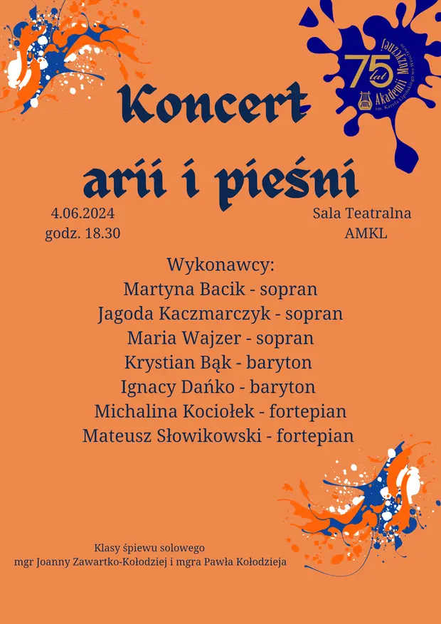 Koncert arii i pieśni