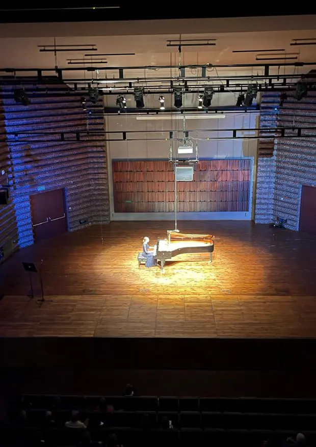 Występ Aleksandry Czajki podczas Niemiecko-polskiego Koncertu Fortepianowego