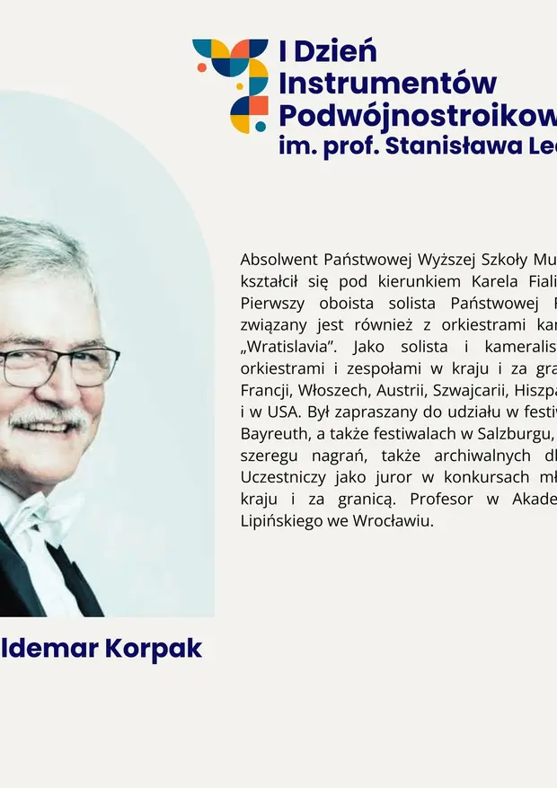 I Dzień Instrument&oacute;w Podw&oacute;jnostroikowych im. prof. Stanisława Lecha