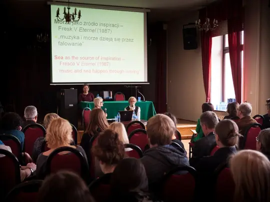 "Kompozytorka śląska." Spotkanie z prof. Grażyną Pstrokońską-Nawratil towarzyszące XIV Międzynarodowej Konferencji z cyklu "Tradycje śląskiej kultury muzycznej" 03.03.2016