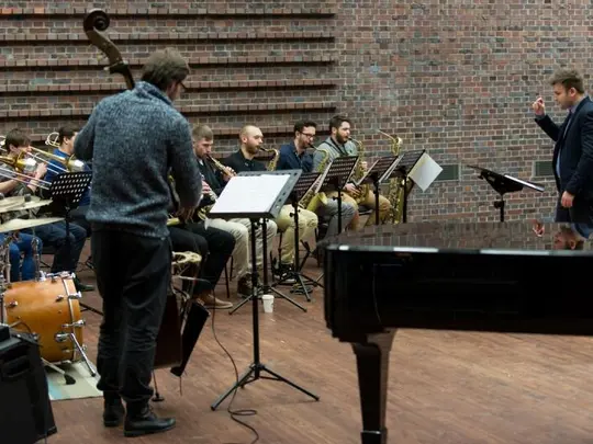 Otwarte warsztaty jazzowe Big-Bandu AMKL we Wrocławiu 11.02.2016