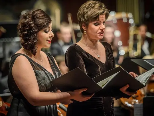 Joanna Zawartko - sopran i Agnieszka Rehlis - alt