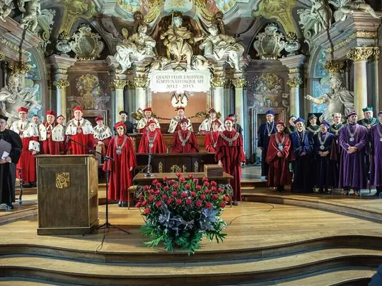Uroczysta Inauguracja Roku Akademickiego 2012/2013 Uczelni Artystycznych Wrocławia z udziałem Prezydenta Rzeczypospolitej Polskiej Bronisława Komorowskiego 08.10.2012