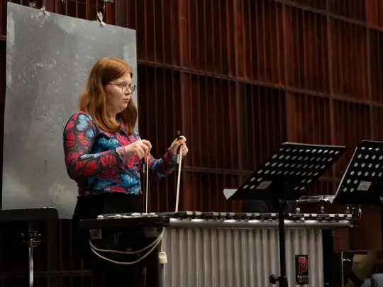 Rehearsals for the Symphonic Composers' Concert as part of the 11th Student Scientific Conference "Ambiguity of Sound"