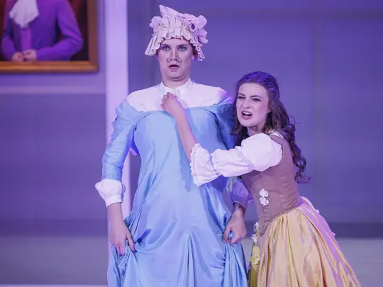 Wiktoria Nowacka (Zuzanna), Karolina Nosowska (Cherubin)