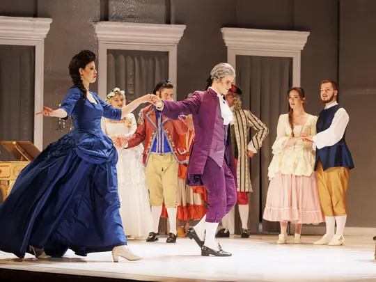 Damian Szczepański (The Count), Alicja Turowska (The Countess)