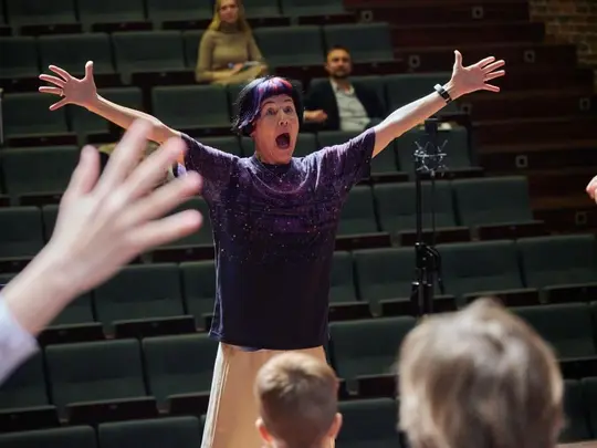 Choral Conducting Master Class and lecture "Sound in Motion. Movement in Sound" by Angelika Wolf, M.A.