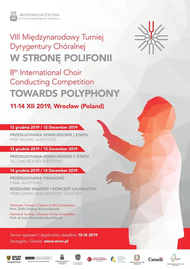 Koncert Laureat&oacute;w VIII Turnieju Dyrygentury Ch&oacute;ralnej W STRONĘ POLIFONII