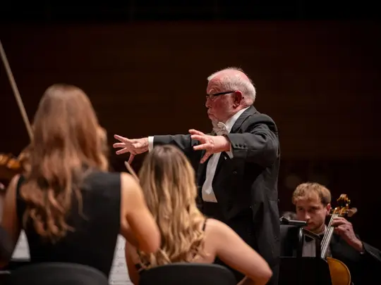 Mieczysław Gawroński &ndash; conductor, Academic Symphony Orchestra