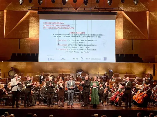 Finaliści Konkursu - dr Michał Zi&oacute;łkowski oraz dr Mateusz Ryczek