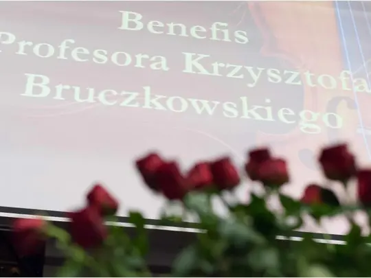 Benefis prof. Krzysztofa Bruczkowskiego 10.10.2015