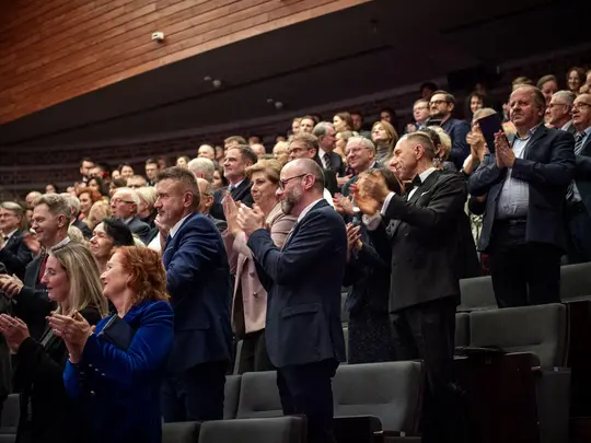 Guests gathered at the Extraordinary Jubilee Concert