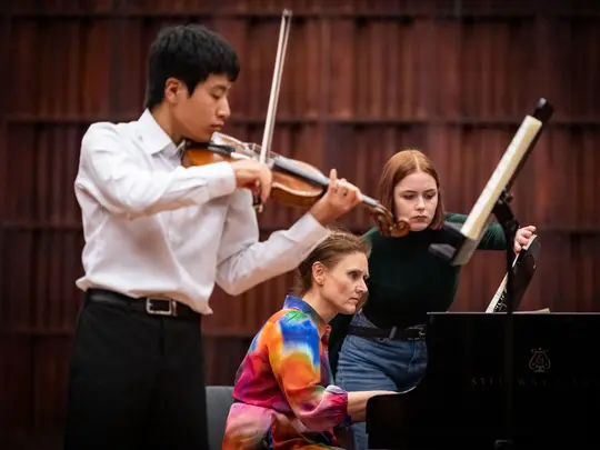 Yuichiro Haruno, at the piano PhD. hab. Anna Rutkowska-Schock, prof. AMKL