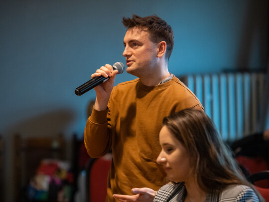 Questions and discussions with the audience