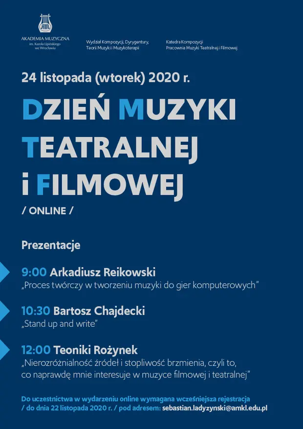 Dzień Muzyki Teatralnej i Filmowej