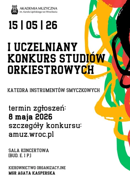 I Uczelniany Konkurs Studiów Orkiestrowych