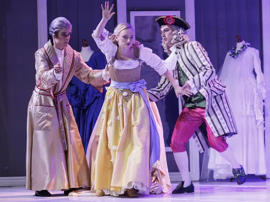 Damian Szczepański (Hrabia), Dominik Kozłowski (Basilio), Magdalena J&oacute;zef&oacute;w (Zuzanna)