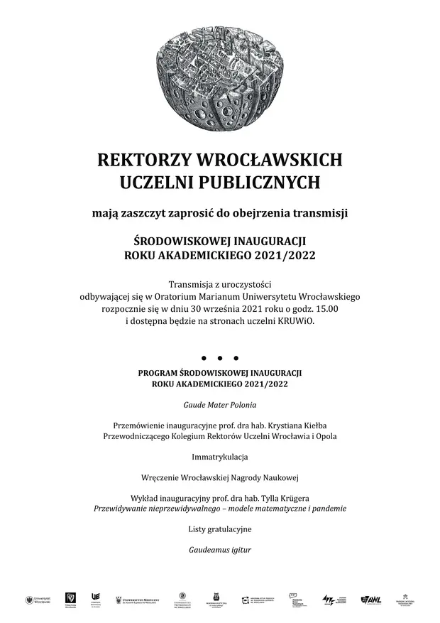 Środowiskowa Inauguracja Roku Akademickiego 2021/2022