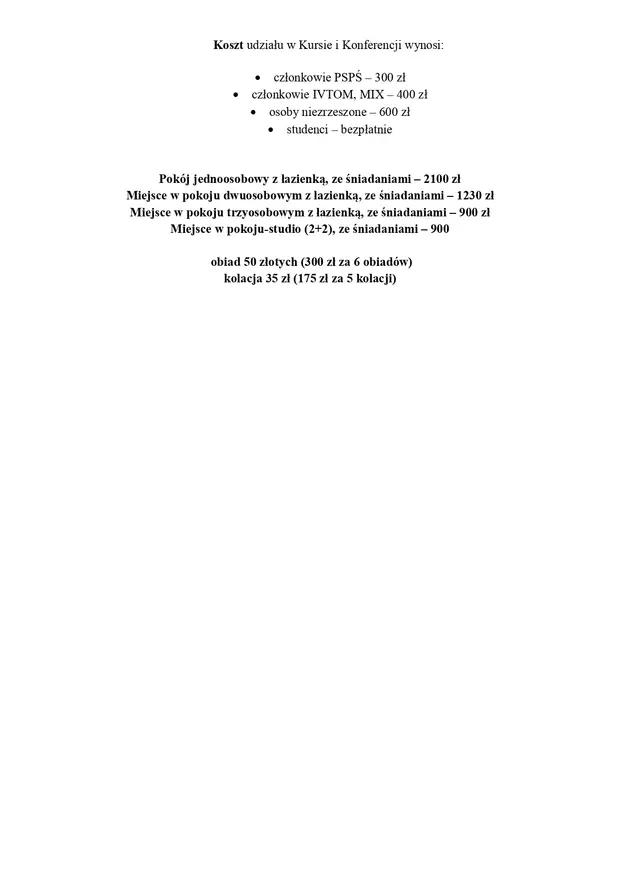 41. Zimowy Kurs Wokalny w Dusznikach Zdroju