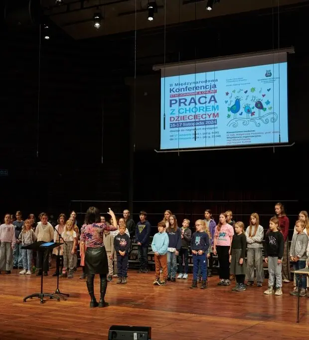 Warsztaty z Ch&oacute;rem Chłopięcym NFM i Ch&oacute;rem Dziewczęcym NFM prowadzone przez doc. dr Monikę Bažikovą