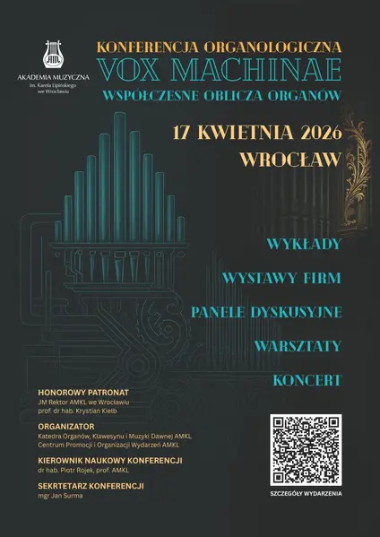 Konferencja organologiczna „Vox Machinae - współczesne oblicza organów”