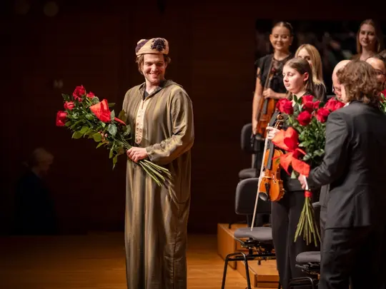 Omar Abdel Fatah &ndash; muezzin, Paweł Szlachta &ndash; countertenor, Academic Symphony Orchestra