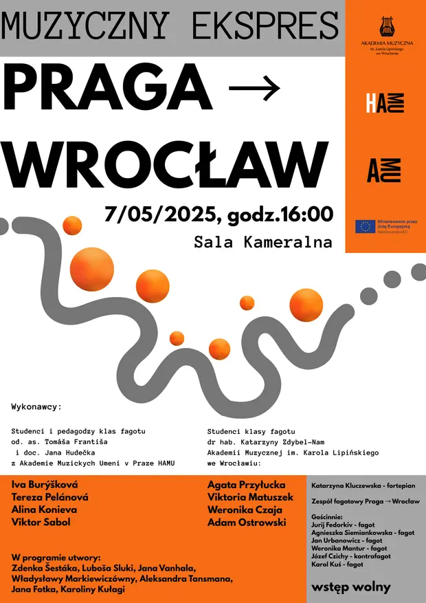 Muzyczny ekspres: Praga - Wrocław