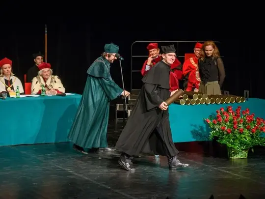 Uroczysta promocja, dr Grzegorz Niemczuk