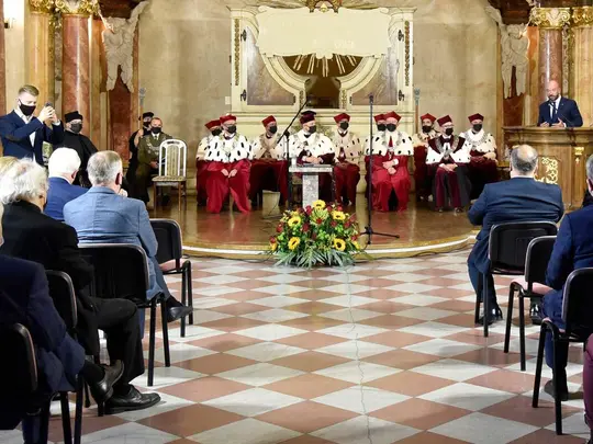 Przem&oacute;wienie Prezydenta Wrocławia Jacka Sutryka, fot. T. Walow