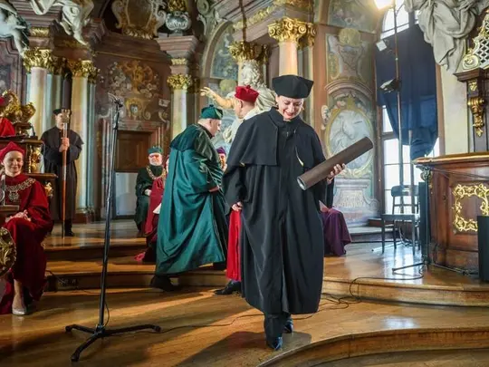 Uroczysta promocja, dr Marta Schmidt