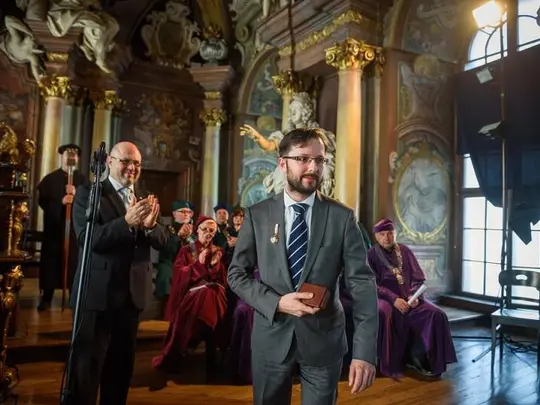 Dr hab. Piotr Rojek odznaczony Odznaką Honorową