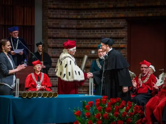 Ceremonial Promotion of Doctors and Postdoctoral Degrees of Art from Art Universities in Wrocław, April 3, 2017