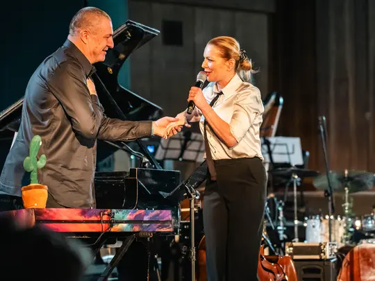 prof. dr hab. Jakub Stankiewicz oraz Anna Maria Jopek