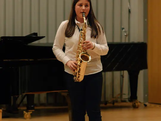 Concert of the Winners of the International Saxophone Competition at the Concert Hall of the Karol Szymanowski Primary and Secondary Music School in Wrocław
