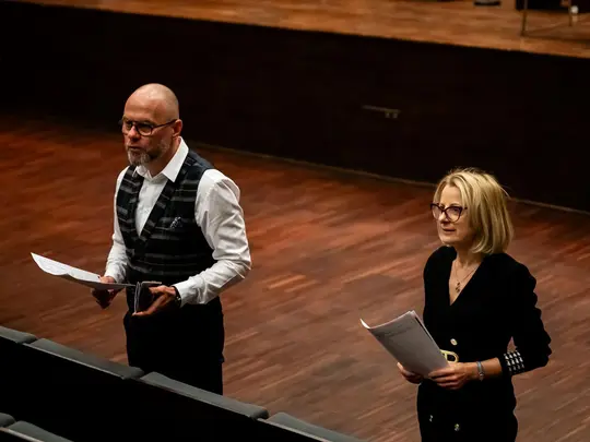 Welcome of the Candidates by the Authorities of the 4th Faculty: PhD hab. Artur Wr&oacute;bel, prof. AMKL, Dean of the 4th Faculty and PhD. Agnieszka Zwierzycka, Vice-Dean of the 4th Faculty