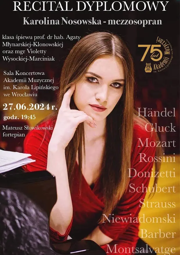 Recital dyplomowy Karoliny Nosowskiej