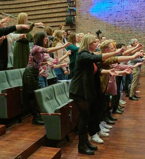 Uczestnicy II Międzynarodowej Konferencji Praca z ch&oacute;rem dziecięcym