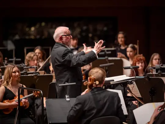 Mieczysław Gawroński - dyrygent, Akademicka Orkiestra Symfoniczna