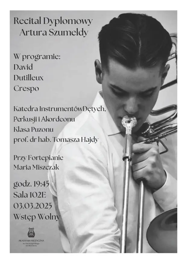 Recital dyplomowy - Artur Szumełda