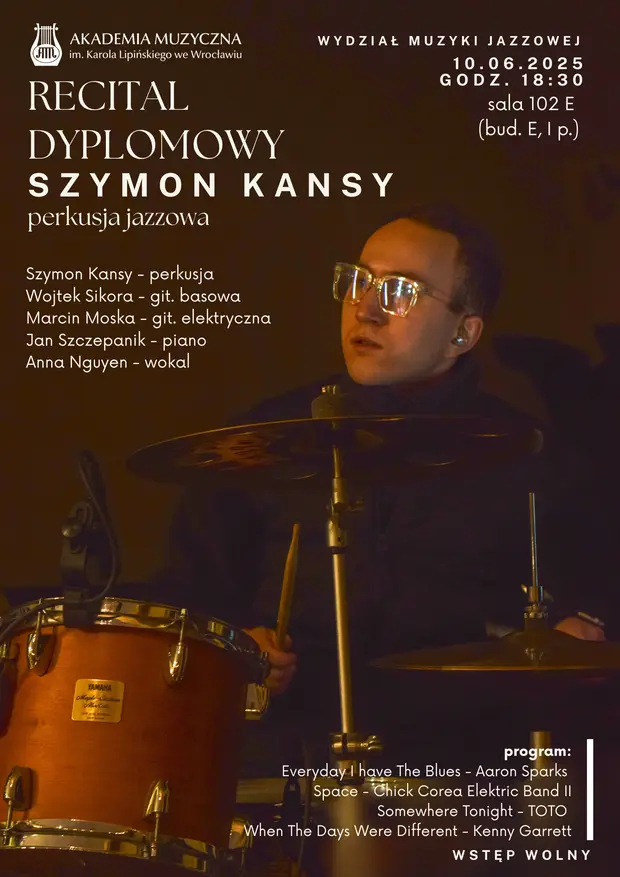 Recital Dyplomowy - Szymon Kansy